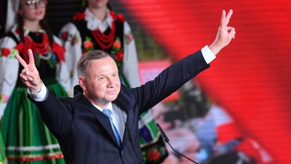 Andrzej Duda - &copy; Foto: Radek Pietruszka/PAP/dpa