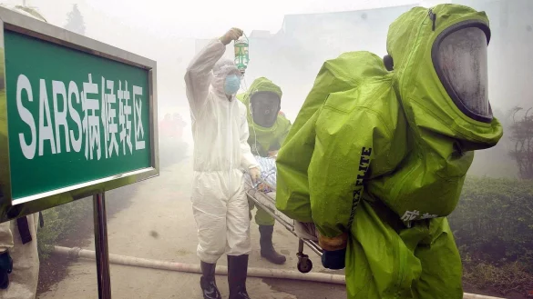 Sars in China - &copy; Foto: dpa