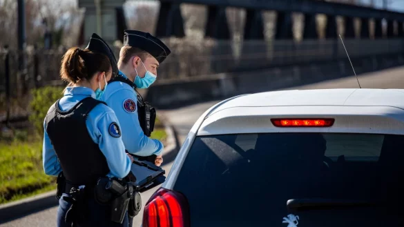 Grenzkontrollen in Frankreich - &copy; Foto: Philipp von Ditfurth/Archiv/dpa