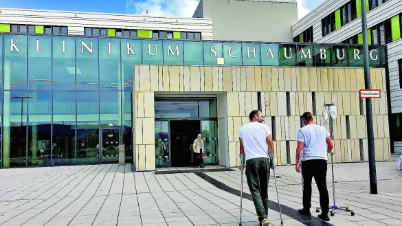 Das Klinikum Schaumburg entschuldigte sich bei einem Patienten, dessen Operation vergessen worden war. - &copy; Jakob Gokl/szlz