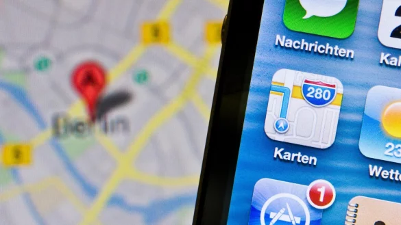 Smartphone mit GPS - &copy; Foto: Florian Kleinschmidt