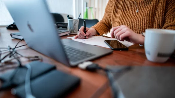 Homeoffice - &copy; Foto: Fabian Strauch/dpa
