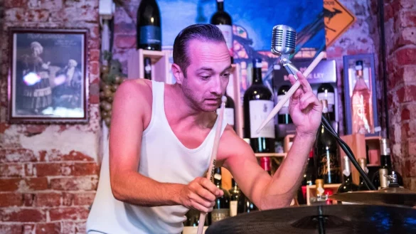 Schlagzeuger - &copy; Foto: Daniel Bockwoldt/dpa