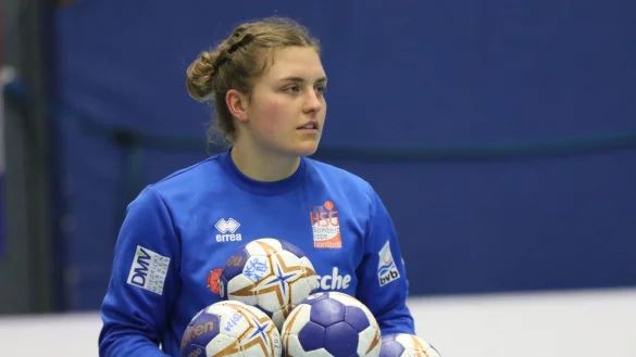 Nele Franz von der HSG Blomberg-Lippe ist die Spielerin der Saison in der Frauenhandball-Bundesliga. - &copy; Oliver K&ouml;nig