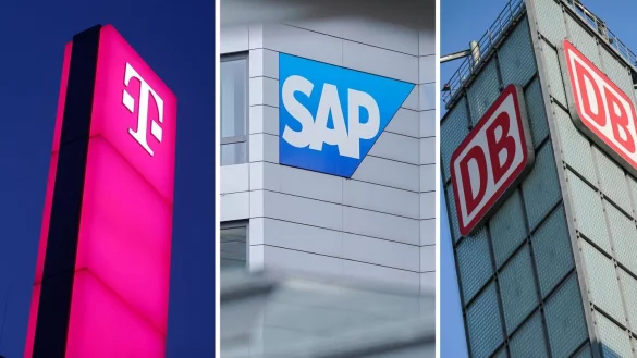 Telekom - SAP - Deutsche Bahn - &copy; Foto: Anspach/Koall/Berg/dpa