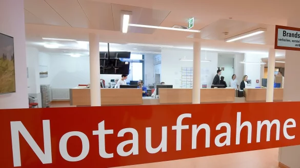 Notaufnahme - &copy; Foto: Holger Hollemann/dpa