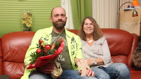 Sylvia Fieseler kann sich auf ihren Mann Dieter verlassen. Seit ihrem Unfall stemmt er den Haushalt. - &copy; Benjamin Marquardt