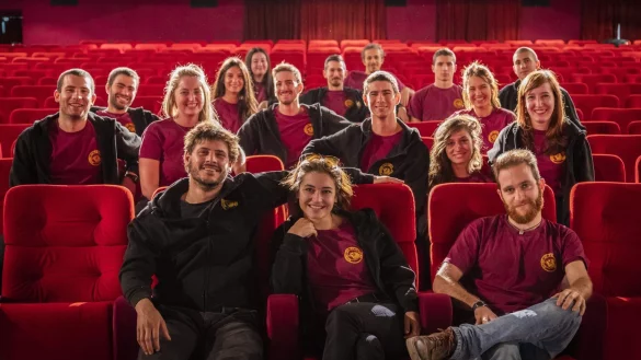 Junge Kinoliebhaber - &copy; Foto: Valerio Carocci/Associazione Piccolo America/dpa