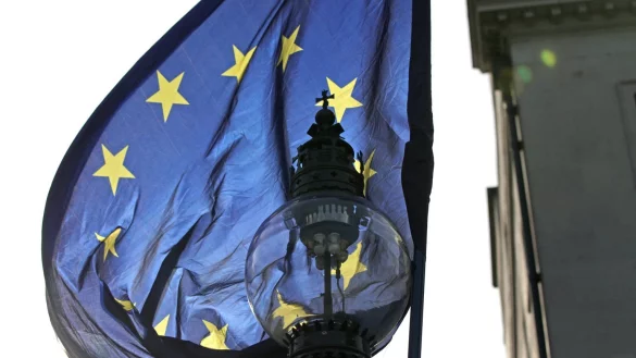 EU-Fahne - © Foto: Luciana Guerra/PA Wire/dpa