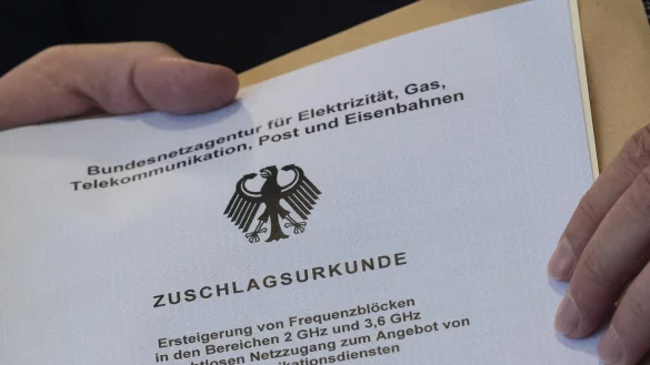 Ende der 5G-Auktion - © Foto: Boris Roessler