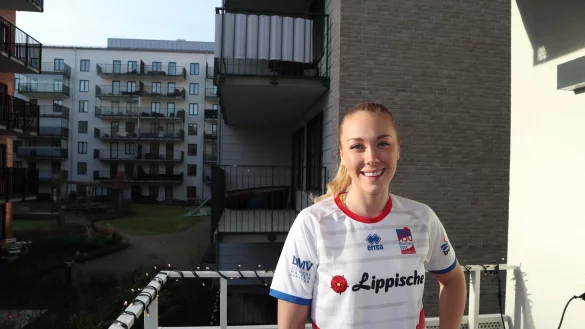 Verl&auml;sst bald ihr Zuhause in Schweden und zieht nach Lippe: Blombergs Neuzugang Linnea Pettersson. - &copy; Fotorechte: Linnea Pettersson