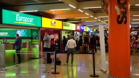 Autovermietungen auf Mallorca - &copy; Foto: Jens Kalaene/dpa-Zentralbild/dpa