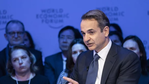 Kyriakos Mitsotakis - &copy; Foto: Faruk Pinjo/World Economic Forum/dpa
