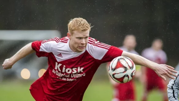 Torj&auml;ger des SV Diestelbruch-Mosebeck: Martin Rethmeier. - &copy; Sebastian Lucas
