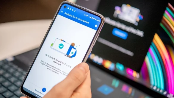 So kommen Windows-PC und Android-Handy zusammen - &copy; Foto: Zacharie Scheurer/dpa-tmn
