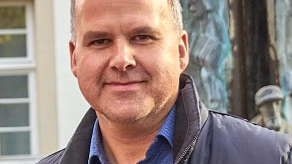 Kandidiert als B&uuml;rgermeister: Marcus P&uuml;ster (CDU). 

 - &copy; Marcus P&uuml;ster