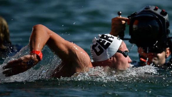 Florian Wellbrock - &copy; Foto: Uncredited/AP/dpa/Archiv