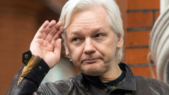 Julian Assange - &copy; Foto: Dominic Lipinski/PA Wire/dpa