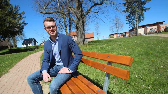 Extertals neuer Ordnungsamtsleiter Marvin Rösch. - © Jens Rademacher
