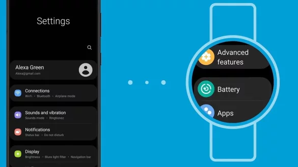 Wear OS Tizen Samsung Smartwatch One UI - &copy; Foto: Samsung/dpa-tmn