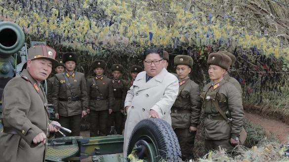 Kim Jong Un - &copy; Foto: KCNA via KNS/AP/dpa
