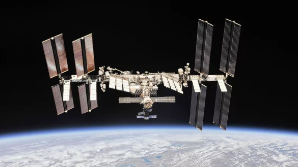 ISS - &copy; Foto: NASA/dpa