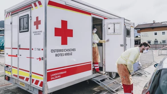 &Ouml;sterreichisches Rotes Kreuz - &copy; Foto: Expa/ Jfk/APA/dpa