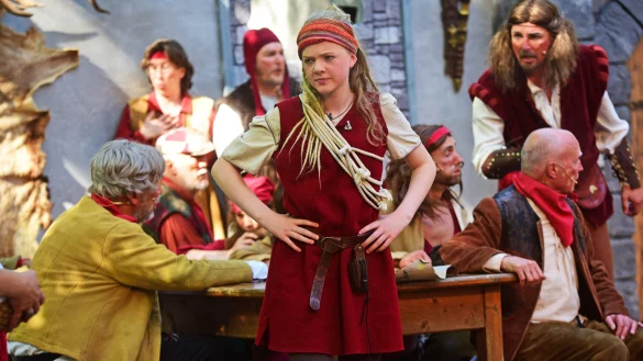 Ronja Räubertochter begeistert in Bellenberg. - © Nicole Ellerbrake