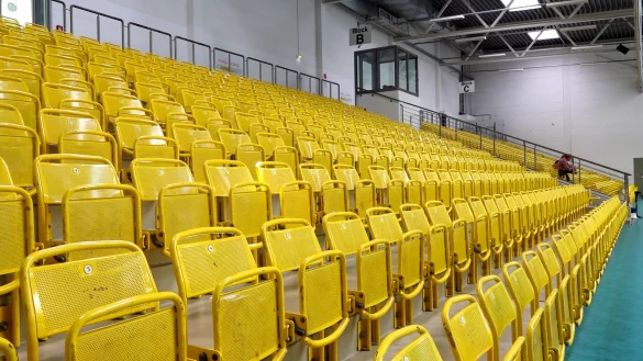 Viele Veranstaltungen werden abgesagt oder finden ohne Zuschauer statt. Auch wenn wenig als 1.000 Zuschauer erwartet werden, kann das Gesundheitsamt Veto einlegen. - &copy; Jannik Stodiek