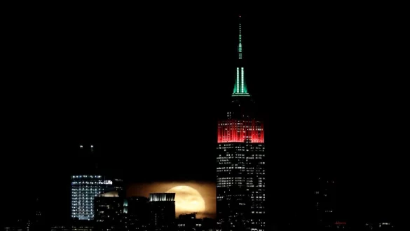 Empire State Building in New York - &copy; Foto: Julio Cortez/AP/dpa/Archiv