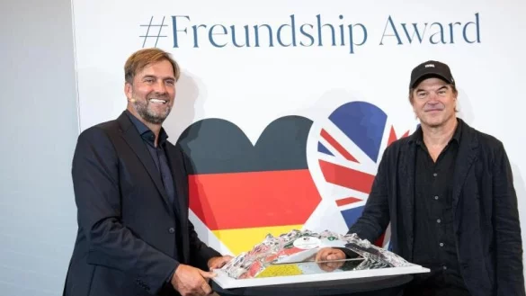 Ehrung - &copy; Foto: Marius Becker/dpa