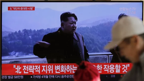 Nordkorea meldet Test - &copy; Foto: Lee Jin-Man/AP/dpa