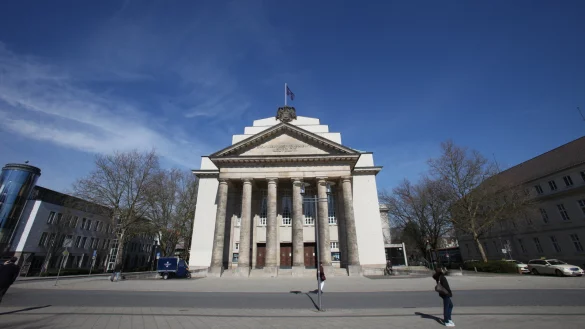 Im Landestheater gibt es keine Vorstellung. - &copy; Archivfoto: Vera Gerstendorf-Welle