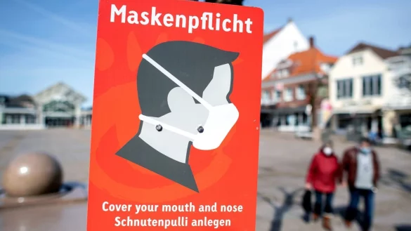 Maskenpflicht - &copy; Foto: Hauke-Christian Dittrich/dpa