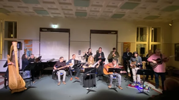 Lehrer der Musikschue konzertieren im Technikum. - © Musikschule Lage