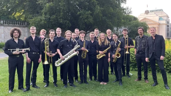 Die Big Band der Hochschule unter Leitung von David Plate - © Hochschule für Musik