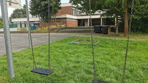 Die ehemalige Pestalozzi-Schule dient auch weiterhin als Unterkunft für Geflüchtete. - © Archivfoto: Sylvia Frevert