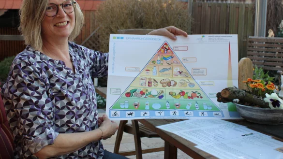 Lemgoer Diätassistentin Silke Hesse gibt Auskunft, wie ein gesunder Tag aussehen kann. - © Kyrill von Matuschka