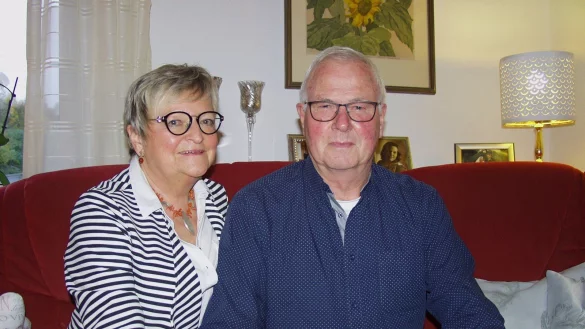 Anne und Hermann Schr&ouml;der sind heute seit 50 Jahren gl&uuml;cklich verheiratet. - &copy; Wulf Daneyko