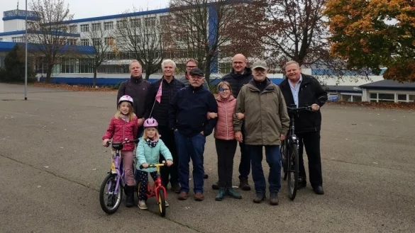 Der Schnatgang f&uuml;hrte auch &uuml;ber das Meyragel&auml;nde. - &copy; SPD Ortsverein Kalldorf