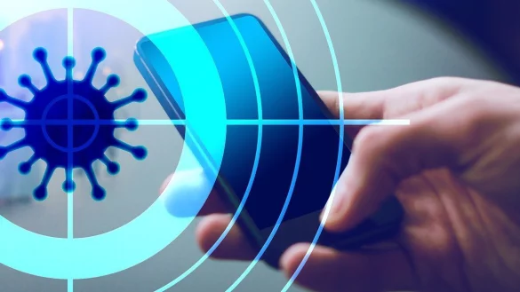 Eine App soll's richten: Technik gegen Virus? - © Pixabay