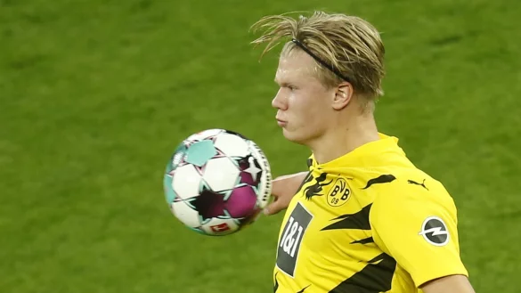 Erling Haaland - &copy; Foto: Leon Kuegeler/Reuters-Pool/dpa