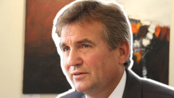 Stellt sein Amt zur Verf&uuml;gung: B&uuml;rgermeister Christian Liebrecht. - &copy; Archivfoto: Wolfgang Becker