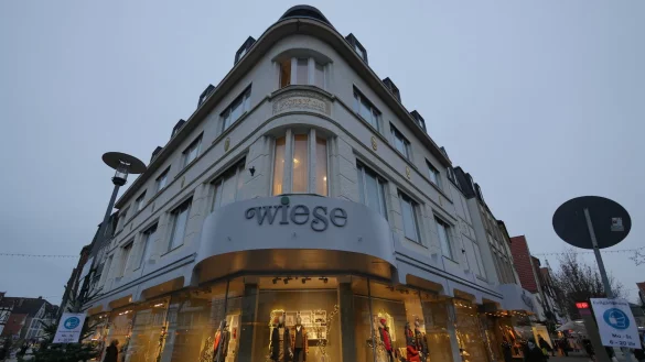 Das Modehaus Wiese hofft, dass es nach der Insolvenz des Mutterkonzerns trotzdem weiter geht.&nbsp; - &copy; Jost Wolf