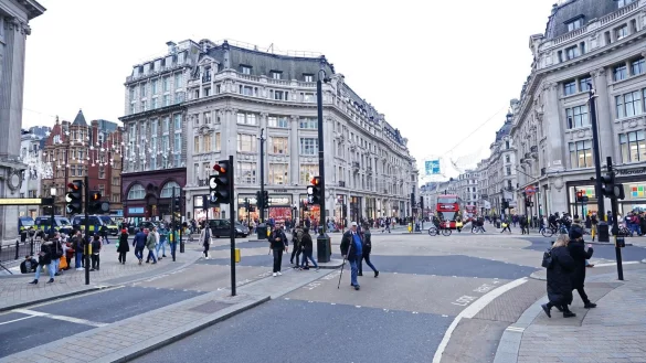 Innenstadt von London - &copy; Foto: Ian West/PA Wire/dpa