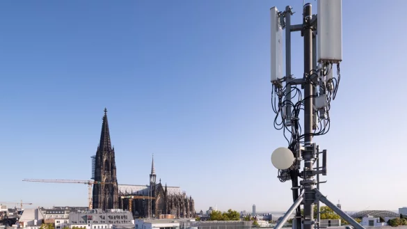 O2 startet 5G-Netz - &copy; Foto: Henning Koepke/Telefonica/dpa