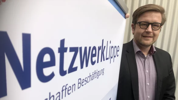 Moritz Lippa ist stolz auf die Arbeit des Netzwerks Lippe. - &copy; Martin Hostert