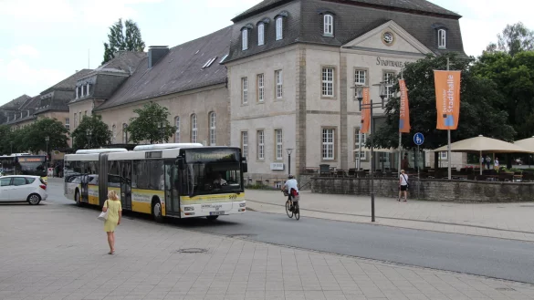 Neuer Service in Planung: Demn&auml;chst sollen Besucher der Stadthalle und anderer Kultureinrichtungen mit ihren Eintrittskarten auch den Stadtbus nutzen k&ouml;nnen. - &copy; Jana Beckmann