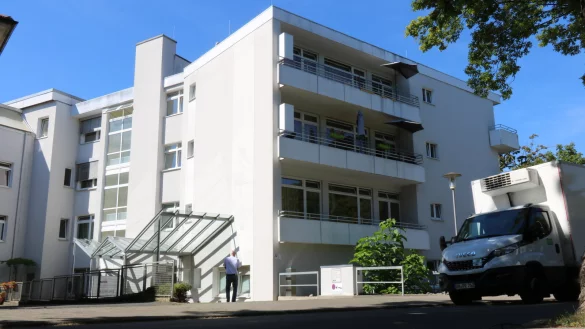 Das Ameos-Klinikum an der Waldstra&szlig;e. - &copy; Alexandra Schaller