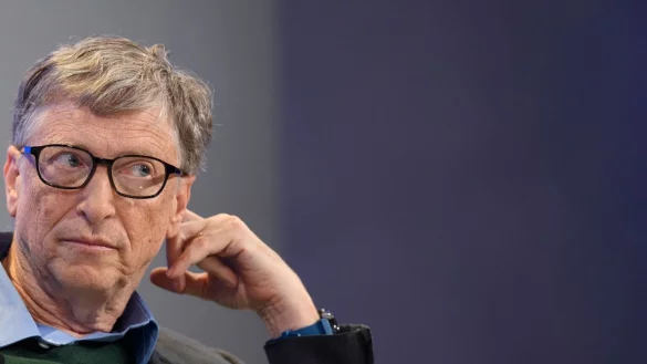 Gates hat Corona - &copy; Foto: Gian Ehrenzeller/KEYSTONE/dpa